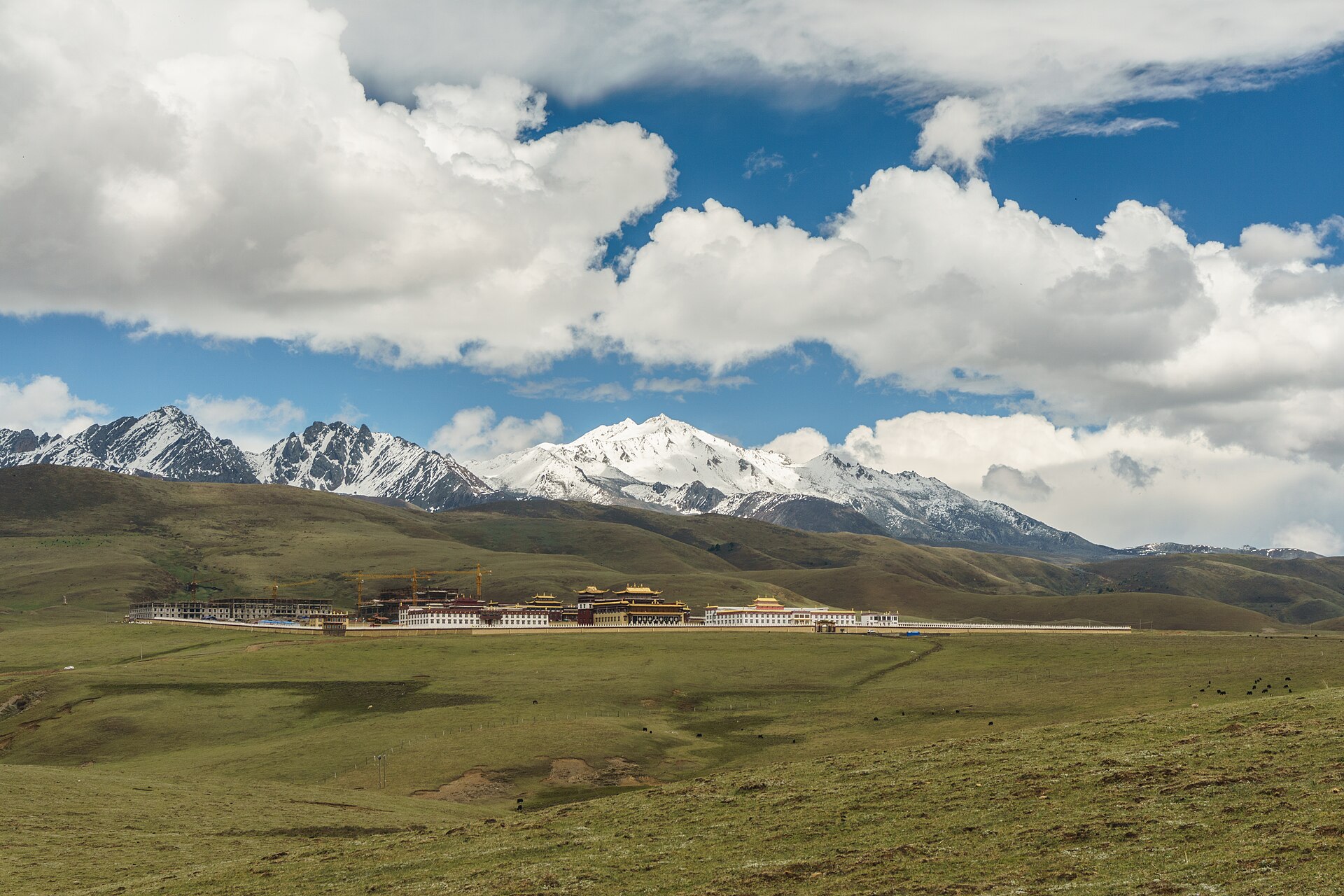 Monastery on the Tagong grasslands